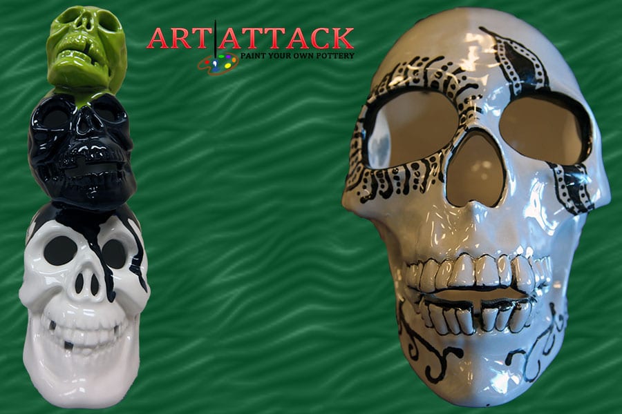 Art Attack NM Pottery Halloween