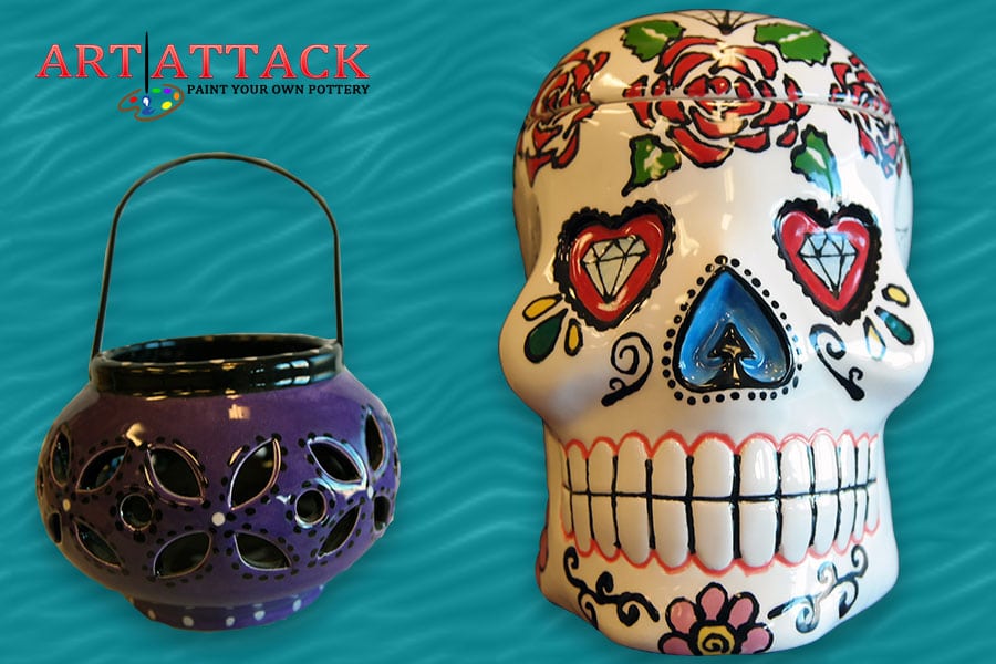Art Attack NM Pottery Halloween