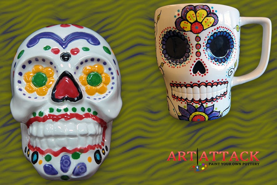 Art Attack NM Pottery Halloween