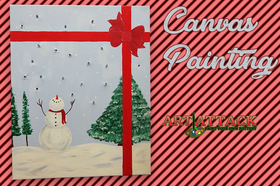Art Attack NM Canvas Christmas