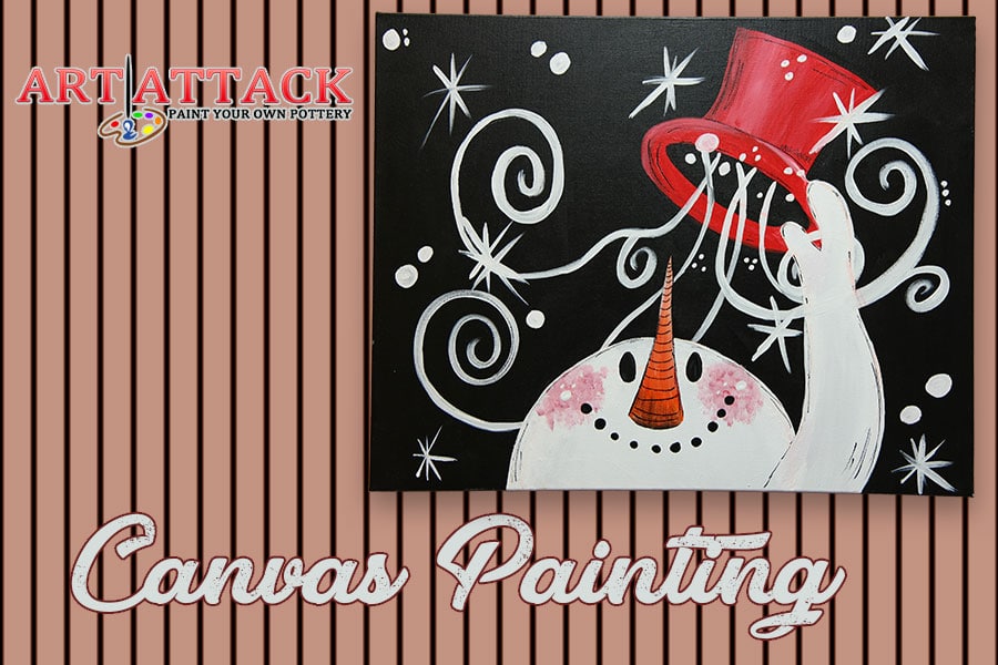 Art Attack NM Canvas Christmas